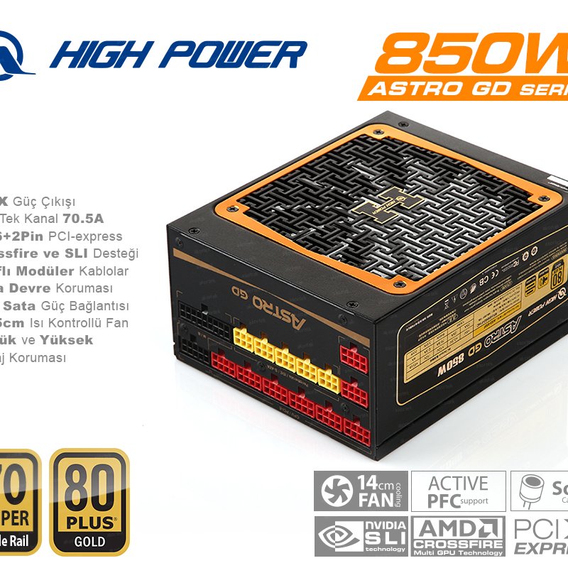 HIGH POWER 850 ASTRO GD SERIES