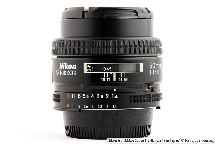 Nikon AF Nikkor 50mm 1:1.4D