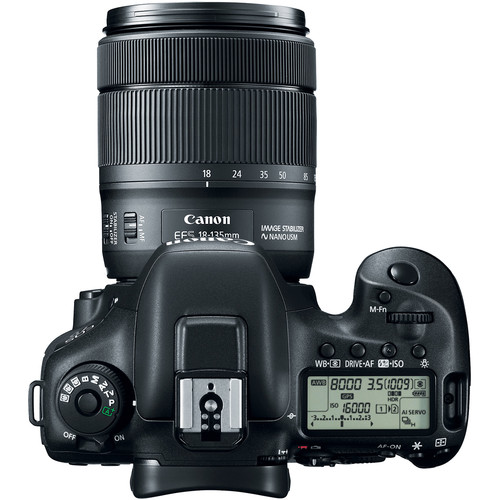 Canon EOS 7D Mark II DSLR Camera and 18-135mm f/3.5-5.6 USM Lens