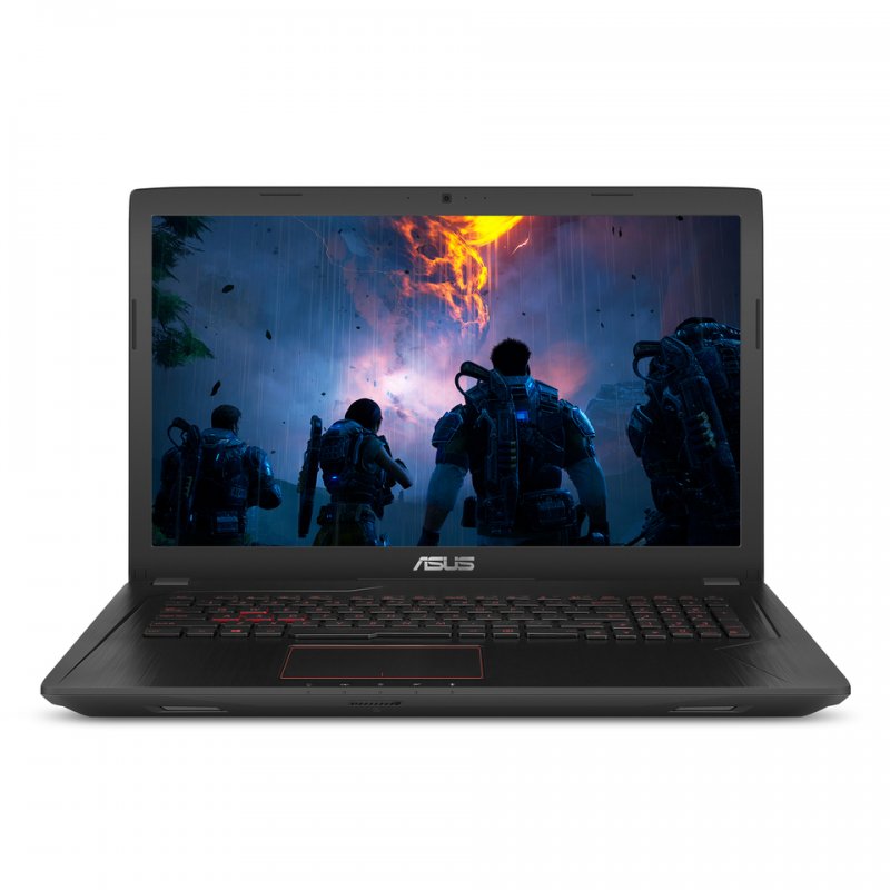 Asus FX503VD  Gaming Laptop - Intel Core i7-7700HQ, 15.6 Inch FHD, HDD 1TB + SSD 8GB, 16GB, NVIDIA GeForce GTX 1050 - 4GB , Windows 10