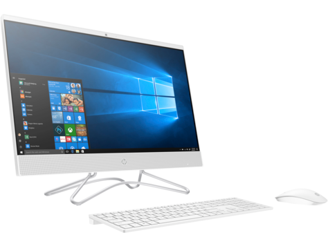 HP 24-f0079ur AiO PC / LCD 23.8 FHD AG LED UWVA ZBD 3-sided / Intel HD Graphics 620   / Core i5-8250U (1.6GHz, quad core) / RAM 4GB DDR4 2400 (1x4GB) / HDD 1TB 7200 / dvdrw / FreeDos 2.0 / White wired USB KB