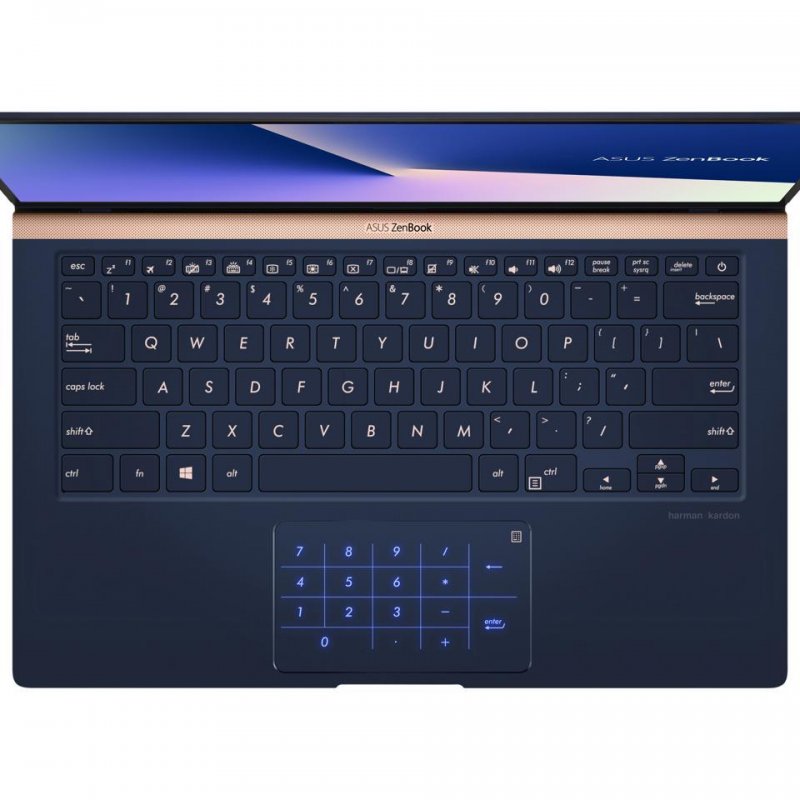 ASUS ZenBook UX433FA-DH74 Intel Core i7-8565U Processor,  Ram 16 GB LPDDR3,  512 GB PCIe SSD, 14.0  FHD  BEND GL WV  Windows 10  Royal Blue