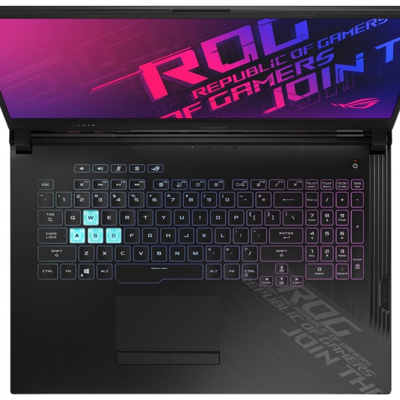 ASUS ROG STRIX G17 Level Gaming Laptop (G712LU-RS73) Intel Core i7-10750H, Nvdia Geforce GTX 1660Ti-6GB, 17.3
