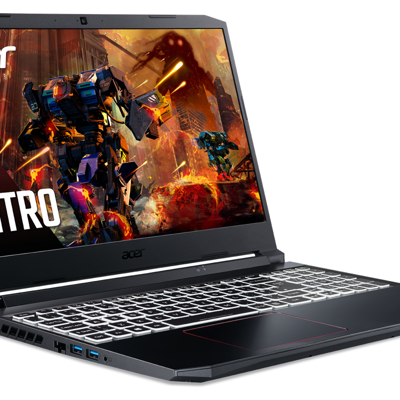 Acer Nitro 5-AN515-55-57C4, 10th Gen Intel Core i5-10300H, NVIDIA GeForce RTX 3050Ti Laptop GPU, 15.6