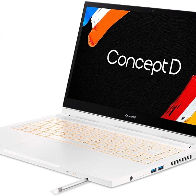 Acer ConceptD 3 Ezel CC315-72G-73DF, Intel Core i7-10750H, NVDIA GeForce GTX 1650ti- 4gb DDR6, Ram 16 gb DDR4, 1 TB SSD, 15.6 FHD  IPS SlimBezel Touch panel w/AES, Windows 10 Pro