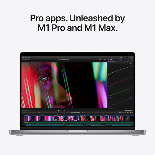 Apple MacBook Pro 2021 (MKGQ3LL/A). Apple M1 Pro 10-Core 16 Core GPU, SSD 1 TB, 14.2