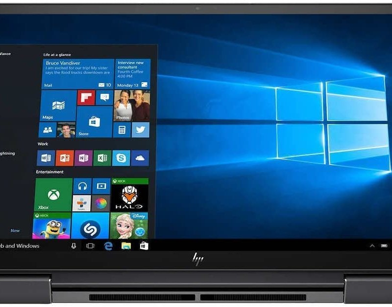 HP Envy x360 2-in-1 Laptop, AMD Ryzen 7 5700U Ram 12gb, 15.6 in FHD Touchscreen, 512GB NVMe SSD, Backlit Keyboard, Windows 10 Home, Black, 15-ee1083cl