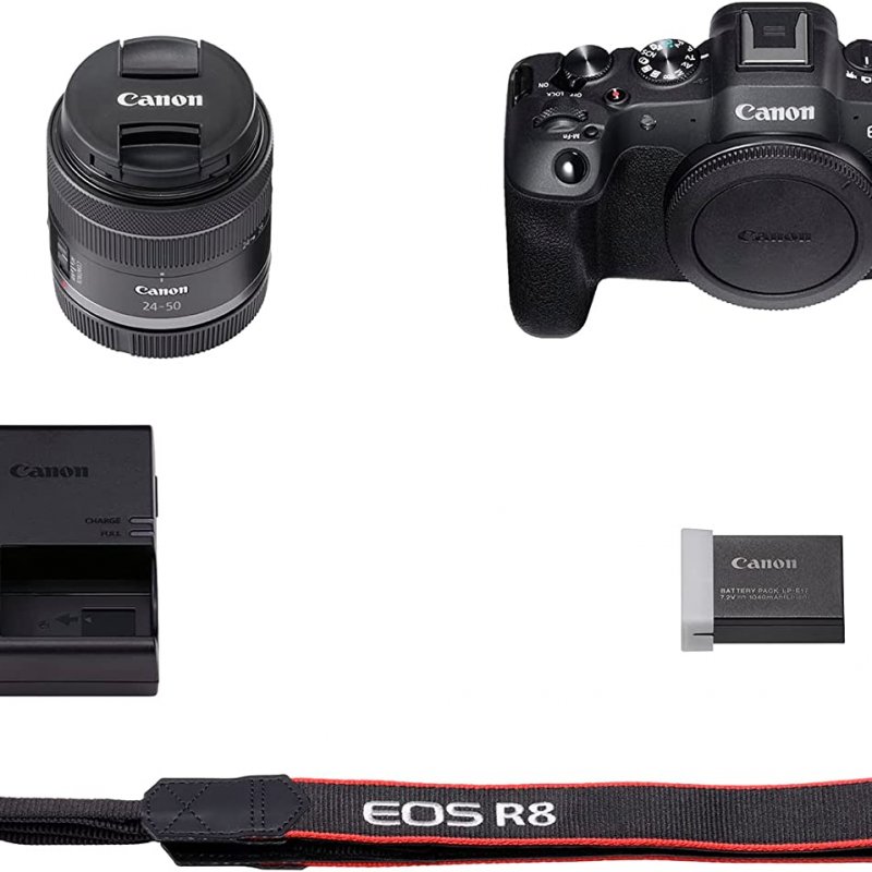 Canon EOS R8 RF24-50mm F4.5-6.3 IS STM KIT