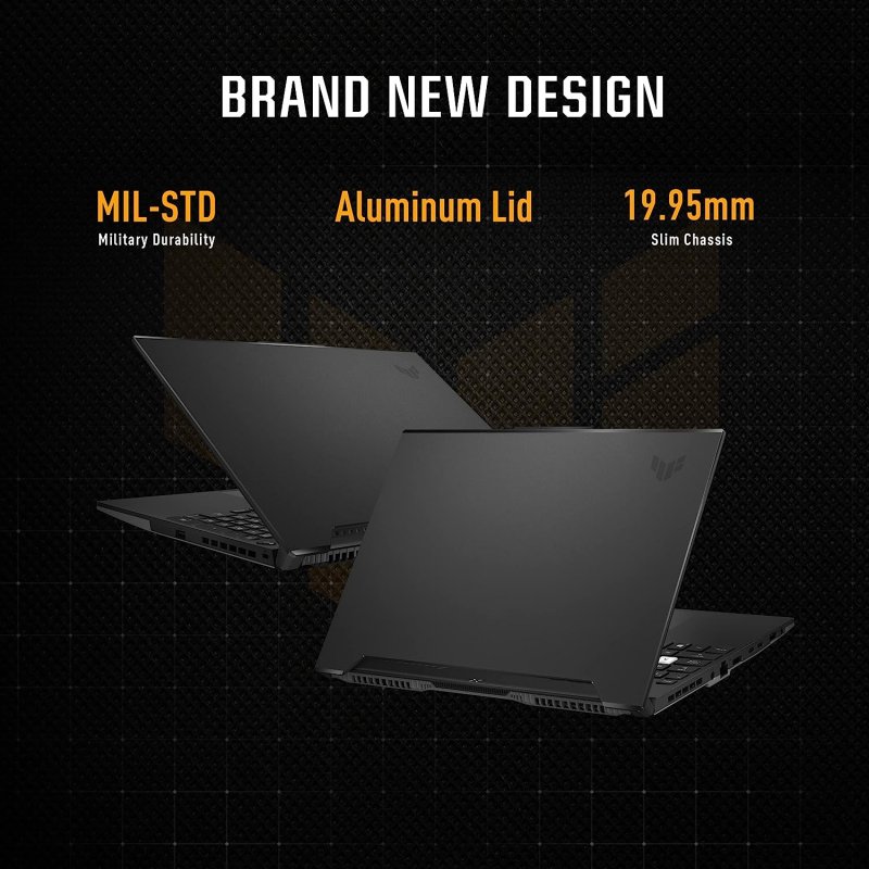 ASUS TUF Dash 15 Gaming Laptop (FX517ZM-AS73), Intel Core i7-12650H, GeForce RTX 3060, Ram 16 gb, 15.6