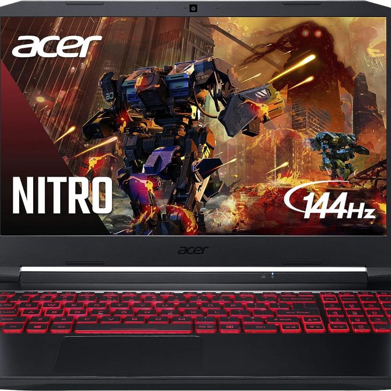 Acer Nitro 5 Gaming Laptop, Intel Core i5-11400H, Nvdia Geforce RTX 3060 with 6GB, 15,6 FHD  IPS  144Hz, Ram 16gb, SSD 512gb, Windows 11.