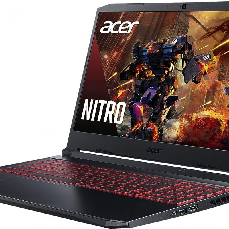 Acer Nitro 5 Gaming Laptop, Intel Core i5-11400H, Nvdia Geforce RTX 3060 with 6GB, 15,6 FHD  IPS  144Hz, Ram 16gb, SSD 512gb, Windows 11.
