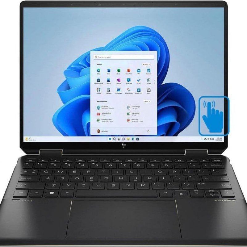 Hp Spectre x360 2-in-1 Laptop 14-EF2013dx, Intel Core I7-1355U, 13,5 Touchscreen, Multi-touch, Ram 16gb, SSD 512 gb, Windows 11,