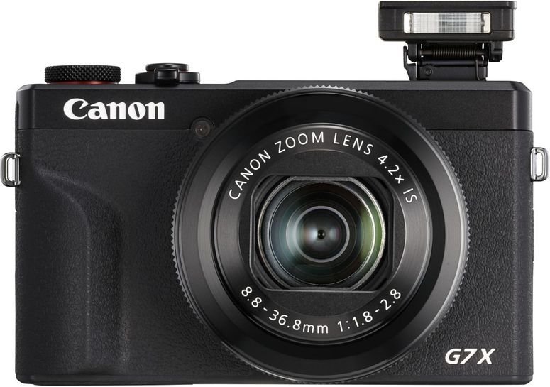 Canon PowerShot G7 Mark III (Tripod Grip, Memory Card)