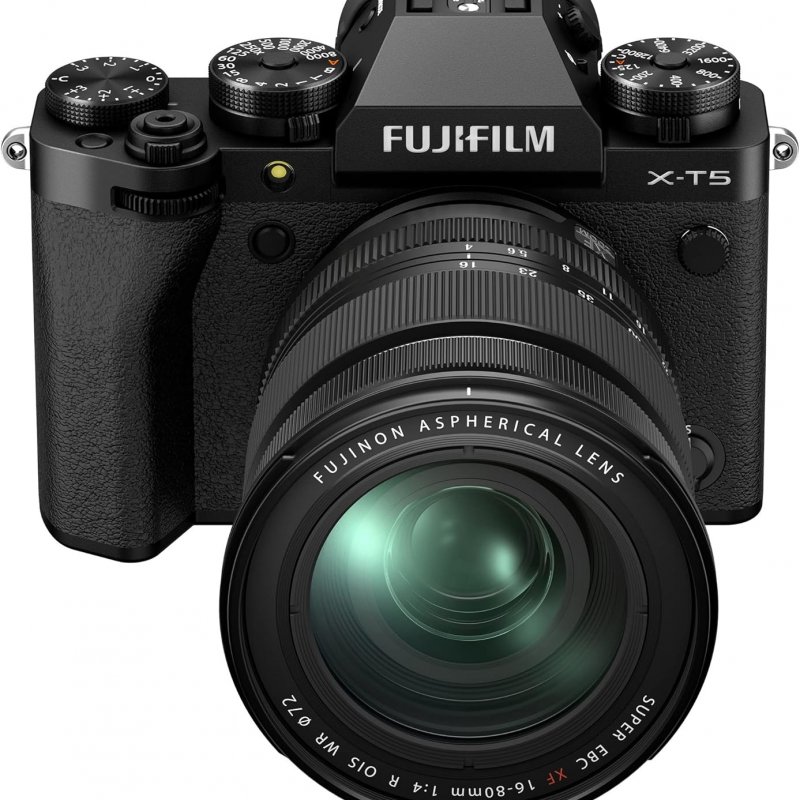 Fujifilm X-T5 Mirrorless Digital Camera XF16-80mm Lens Kit - Black