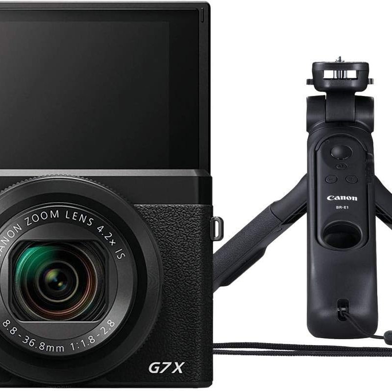 Canon PowerShot G7 X Mark III Vlogger Kit black (Tripod Grip, Memory Card)