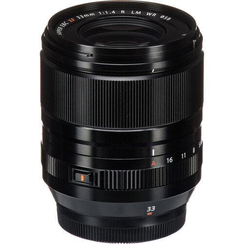 FUJIFILM XF 33mm f/1.4 R LM WR Lens