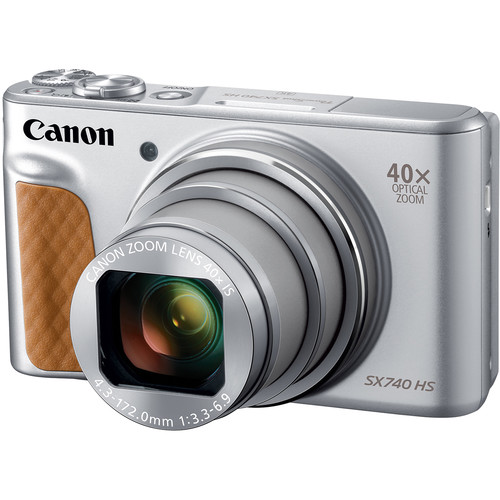 Canon PowerShot SX740 HS Digital Camera (Silver)