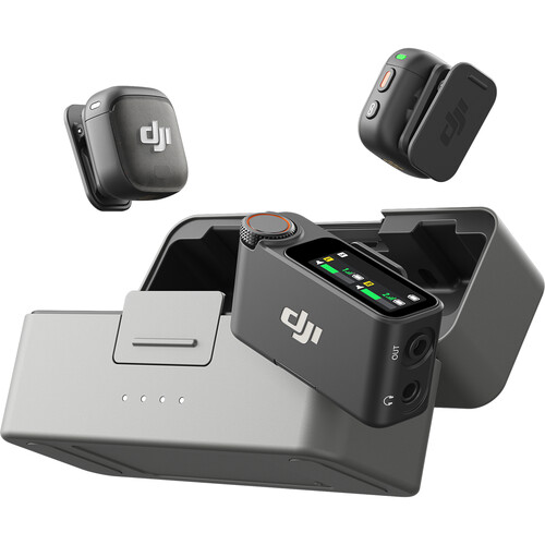 DJI Mic 3 (2-Person Compact Wireless Microphone System/Recorder for Camera & Smartphone)