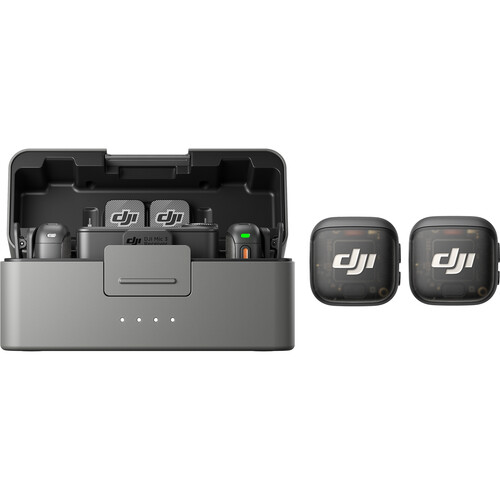 DJI Mic 3 (2-Person Compact Wireless Microphone System/Recorder for Camera & Smartphone)