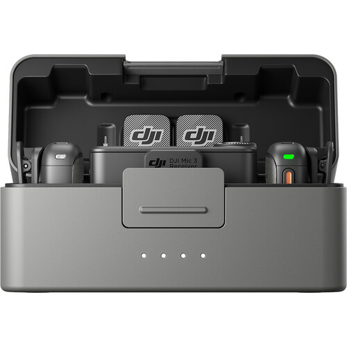DJI Mic 3 (2-Person Compact Wireless Microphone System/Recorder for Camera & Smartphone)