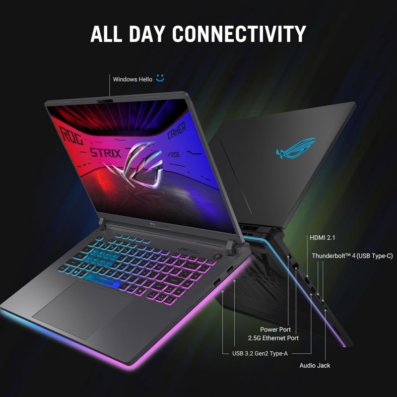 ASUS ROG Strix G16, RTX™ 5060-8GB, 1TB, 16GB, Win 11,