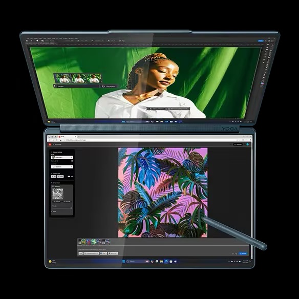 Lenovo Yoga Book 9i, Intel Core Ultra 7 155H, SSD 1 tb, Ram 16 gb, 13.3 Oled 2.8k TouchScreen, Windows 11,