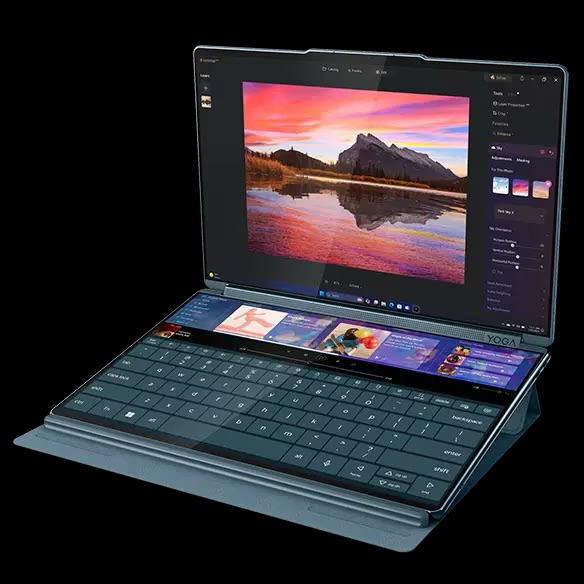 Lenovo Yoga Book 9i, Intel Core Ultra 7 155H, SSD 1 tb, Ram 16 gb, 13.3 Oled 2.8k TouchScreen, Windows 11,