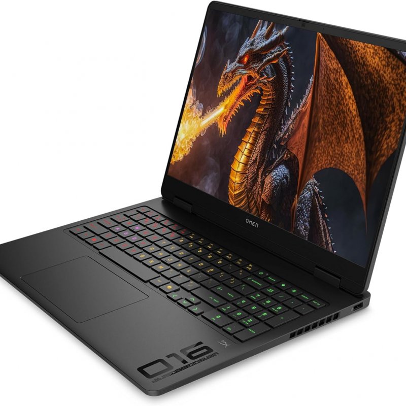 HP OMEN 16 Gaming Laptop, Intel Ultra 9-285H, Nvidia G-Force RTX 5070, 16 WQXGA (2560x1600) 240Hz Display, 1 TB PCIe SSD, 16 GB DDR5 RAM, RGB Backlit Keyboard, W11 Home,