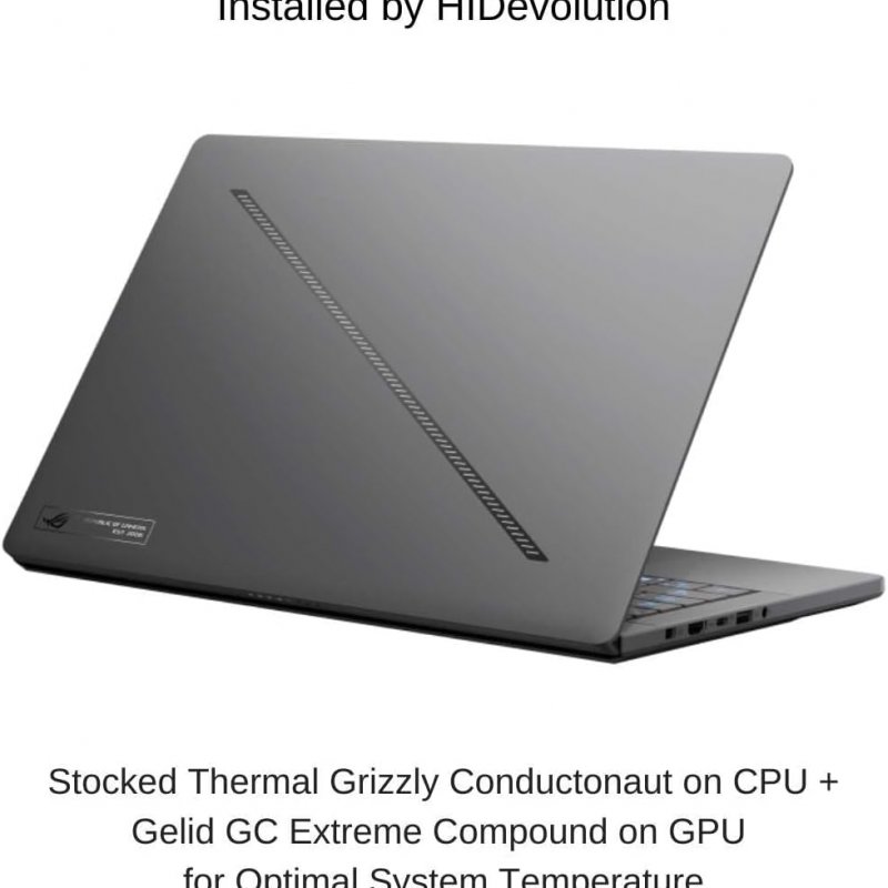 ASUS ROG Zephyrus G14 GA403WR, Amd Ryzen AI 9 HX 370, Ram 32gb, Nvdia Geforce RTX 5070 TI, SSD 1TB, 14